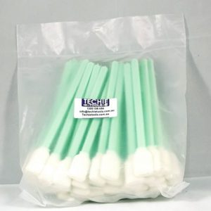 Lint-Free Green Cleaning Swabs